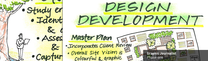 Graphic Journalist - phase 1 - Design Development